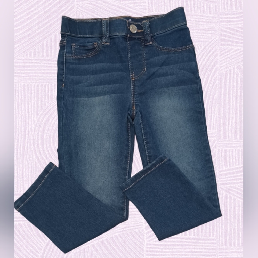 Toddler Girl Skinny Denim Jeans Size 4 * YMI Girl Brand! Pull- Up